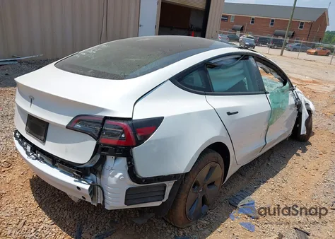 2023 Tesla Model 3 Rear-Wheel Drive from USA, damaged, VIN 5YJ3E1EA0PF580299